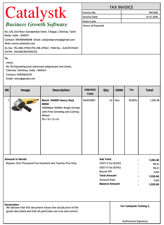 Free ERP for small business