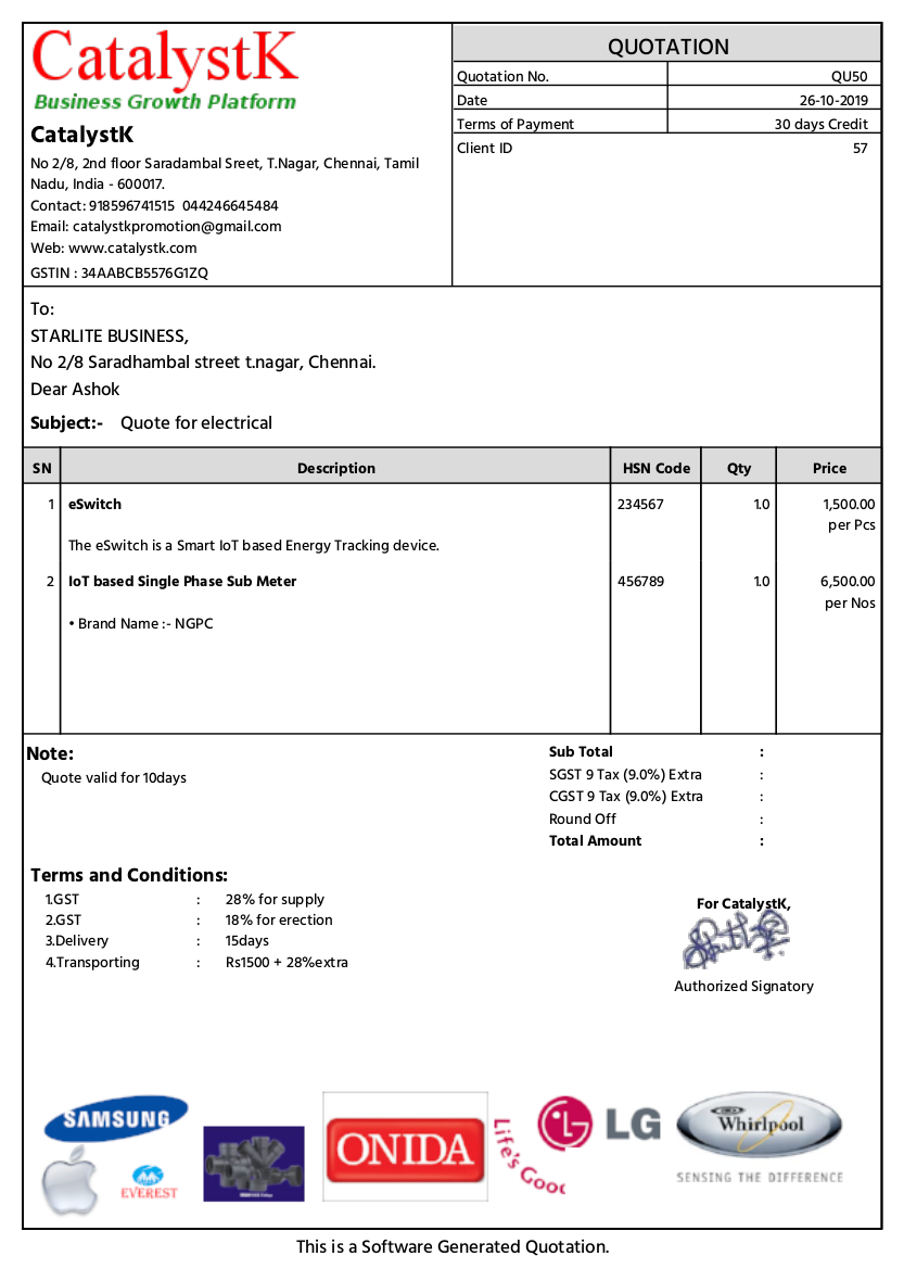 download free billing invoices templates