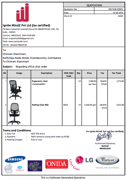 Billing Software Inventory Software Quotation Software